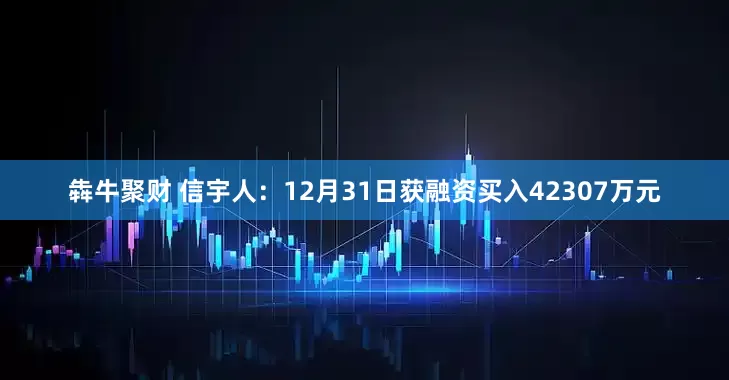 犇牛聚财 信宇人：12月31日获融资买入42307万元